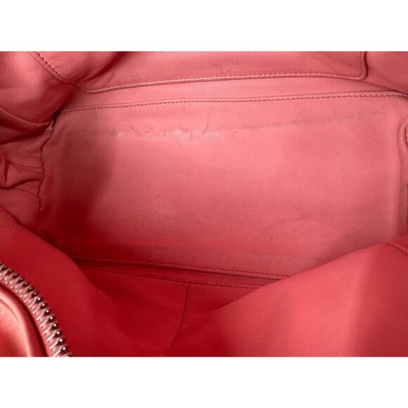Prada Inside Bauletto Soft Taupe & Pink Calfskin Stylish Shoulder Crossbody Bag - Picture 14 of 16